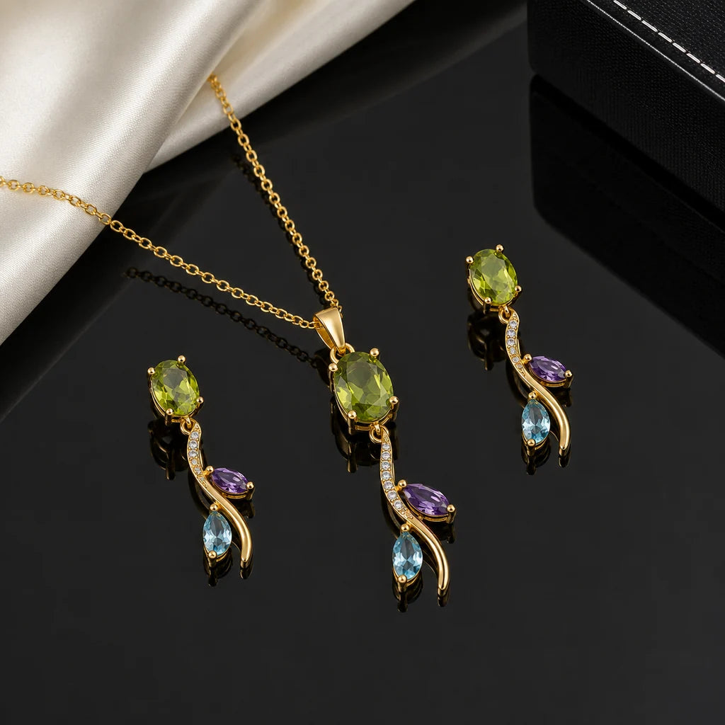 Tulip Pendant Set