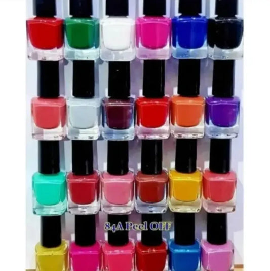 Nail Polish Peel Off Nails Liquid Art Latex Easy Clean Nail Polish Color