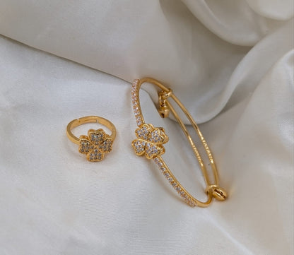 ✨ Elegant Silver Crystal Jewelry Set