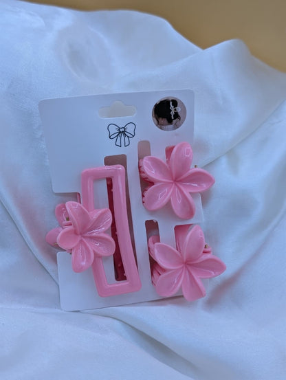 Elegant Flower Hair Clips – Available in Multiple Colours
