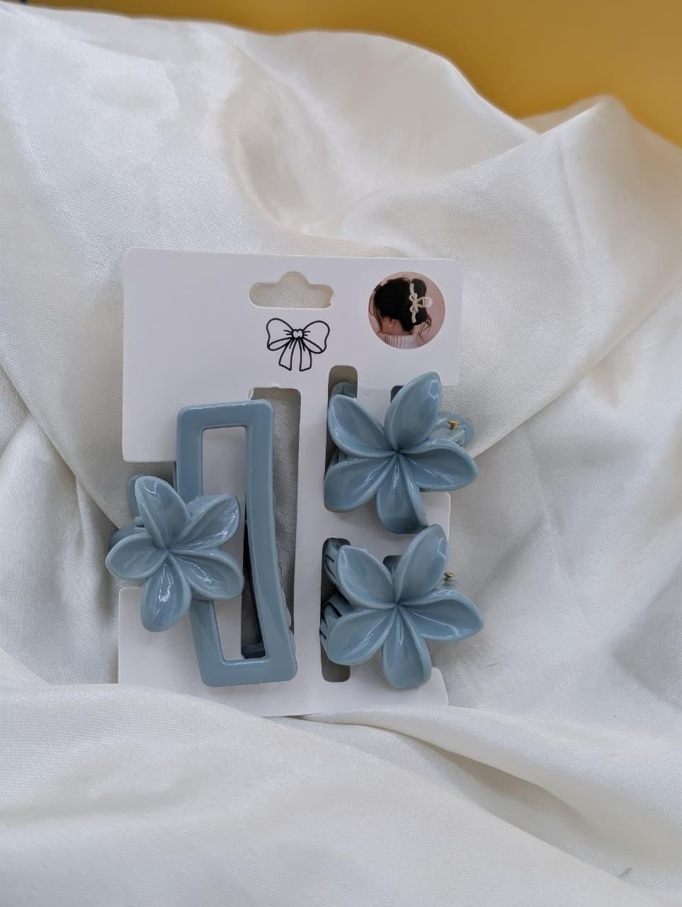 Elegant Flower Hair Clips – Available in Multiple Colours
