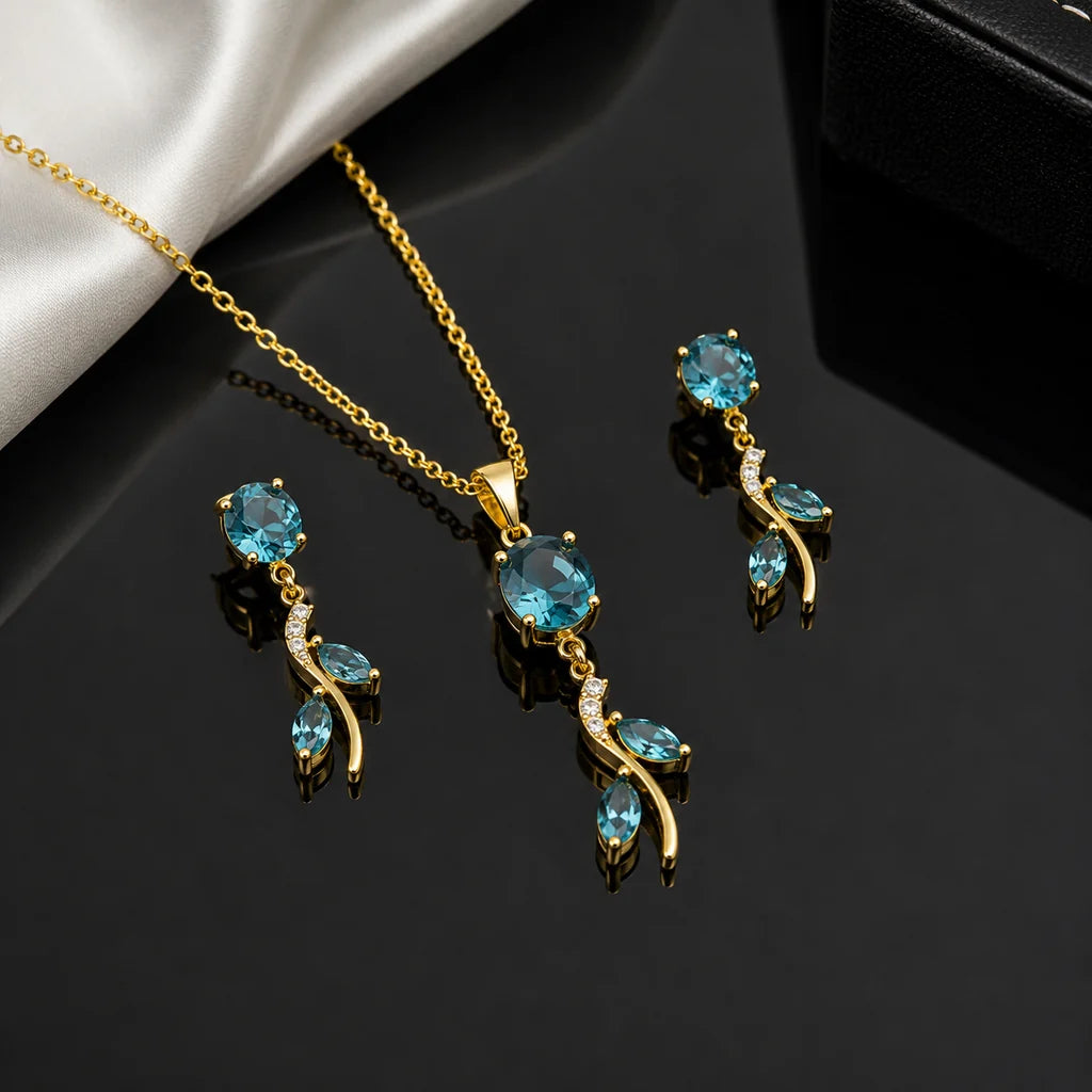 Tulip Pendant Set
