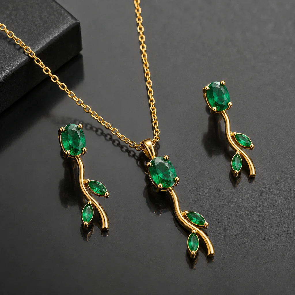 Tulip Pendant Set